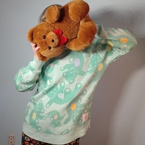 Teddy Fresh Limited Edition Minty Teddy Bear Sweater